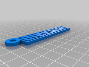keychain liberty 3d keychains 3d print model - Mito3D