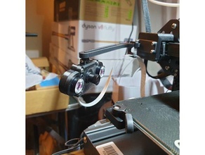 x-axis camera mount cr-6 se 3d print model - Mito3D