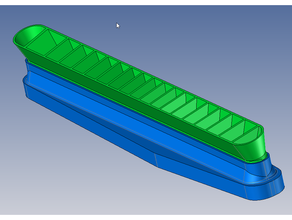 Flâmula sembuage Citroen ami 3d print model - Mito3D