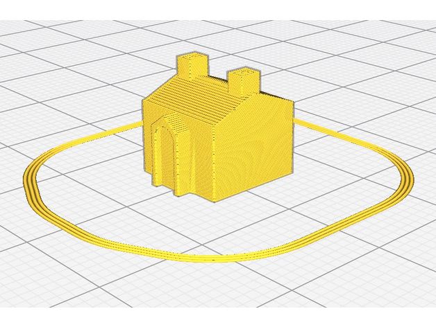 monopolio collezionisti edizione Casa villaggio Villaggio 3D print model - Mito3D