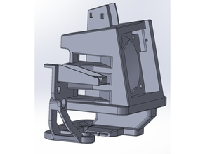 anycubic méga Frankensteiner capuche combo Stock Ventilateurs 50mm 3d print model - Mito3D
