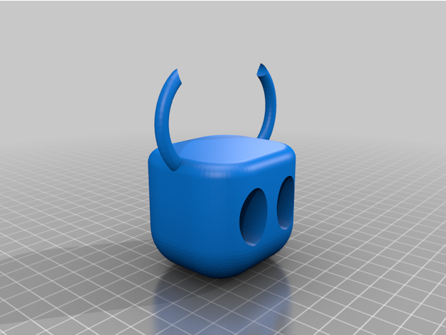 cavaliere testa cavo 3D print model - Mito3D