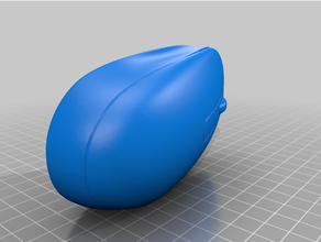 hp wireless mouse 3d scan 3d print model - Mito3D