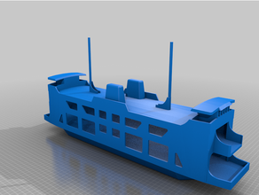 penang ferry 3d print model - Mito3D