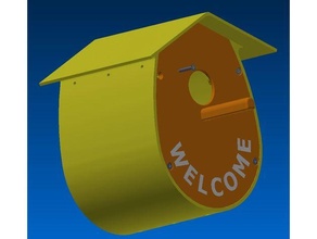 bird house 3d print model - Mito3D