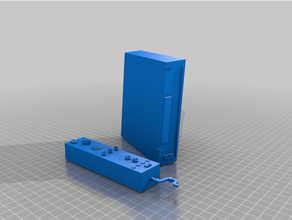 wii consola 3d print model - Mito3D