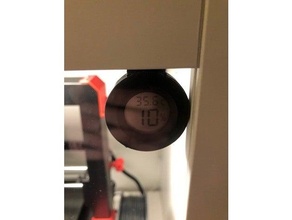 thermometer halter 3d print box ikea 3d print model - Mito3D