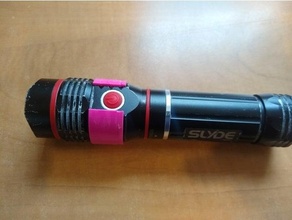 nebo slyde power button guard accessory flashlight 3d print model - Mito3D