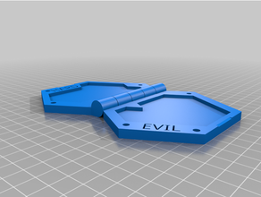 puzzle evil hint built 3d print model - Mito3D
