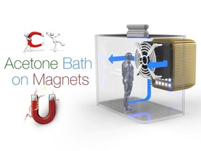 acetone bath magnets diy plastic processing 3d print model - Mito3D