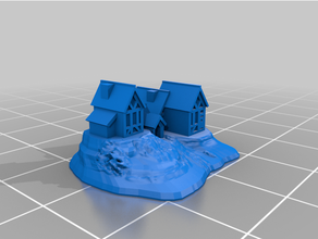 catan settlement piece replacement settlers 3d print model - Mito3D