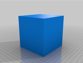 hollow cube 3d print model - Mito3D