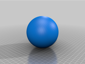 solide sphère 3d print model - Mito3D