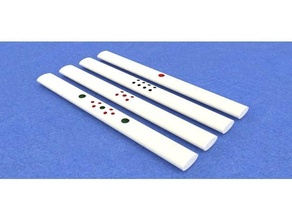 mahjong scoring sticks boardgame counter points 3d print model - Mito3D
