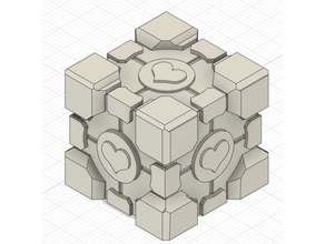 portal companheiro cubo 3d print model - Mito3D