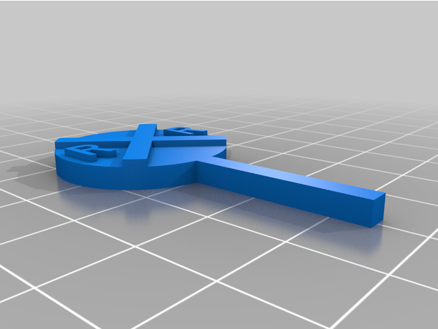 ferrocarril cruce firmar 3D print model - Mito3D