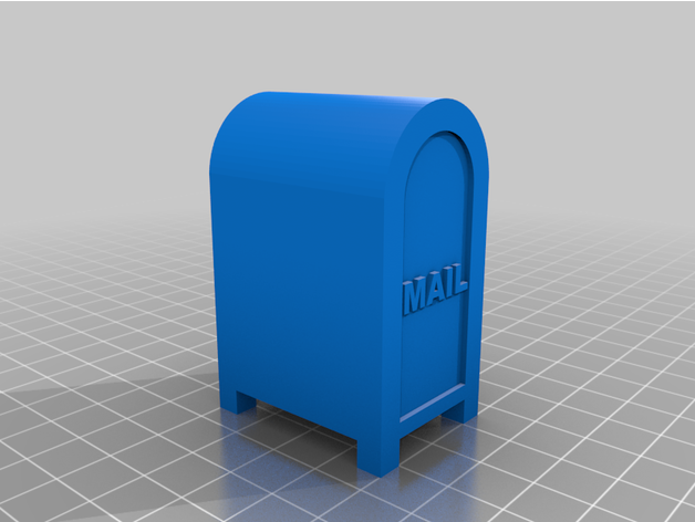 mailbox 3D print model - Mito3D