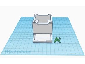 soporte pilas aa bateria suporte aaa baterias 3d print model - Mito3D