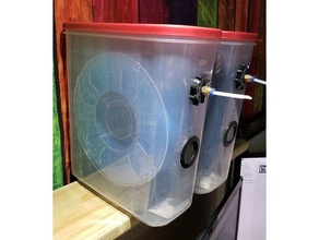 filament drybox remix 3d print model - Mito3D