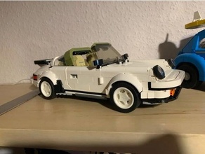 Porsche estilo roda cobrir bainha Lego 56145 telefon 3d print model - Mito3D