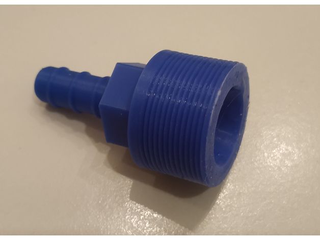 Wasserhahn m24x1 Schlauch 8mm Adapter 3D print model - Mito3D