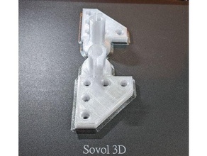 sovol sv01 braçadeira quadro Armação reforçadores 3d print model - Mito3D