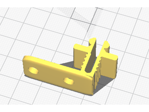 endstop clip holder ender tronxy 3d print model - Mito3D