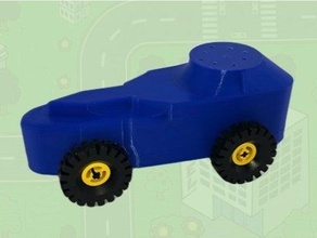 Fahrzeug Resonanz Betriebs Bewegung vroom Wagen 3d print model - Mito3D