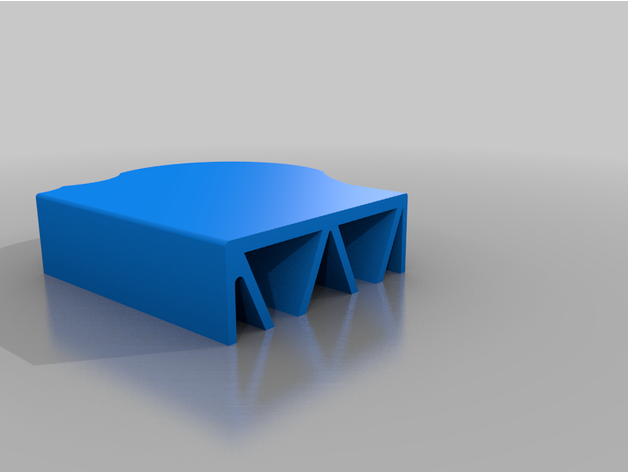 voltado ventilador cobrir bainha ender 3 psu 3D print model - Mito3D