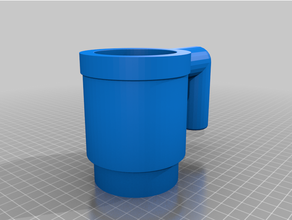 lego human scale 3d nametag anycubic coffee mugs cool cup hp-g7 3899 novelty 3d print model - Mito3D