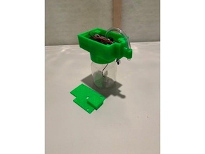 diy non-touch hand sanitizer dispenser 3d print model - Mito3D