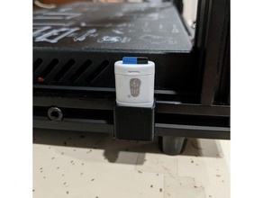 ender 5 USB titulaire soutien créalité ender5 3d print model - Mito3D
