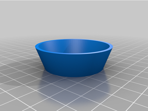 epossidica mescolando piatto tazza mixer 3d print model - Mito3D