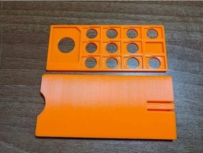 microsd sd adaptör kart cüzdan klips kilit kartlar Holdersd mikro Kulp destek sdmicro 3d print model - Mito3D