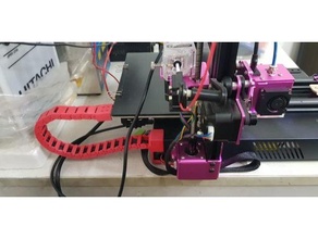 biqu b1 complete cable chain 3d print model - Mito3D