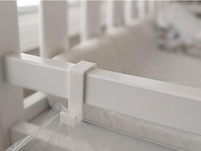 changing table hanger 3d print model - Mito3D
