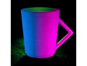 Pythagoras Kaffee Tasse Fluid Dynamik Spaß gierig Flüssigkeit Streich pythagoreisch Siphon Trick 3d print model - Mito3D