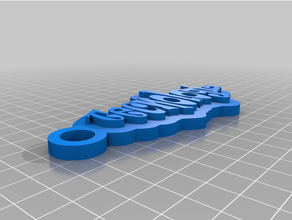 contorno chaveiro tecnologia Projeto 3d print model - Mito3D