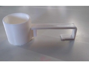 laundry powder washing scoop hook 3d print model - Mito3D