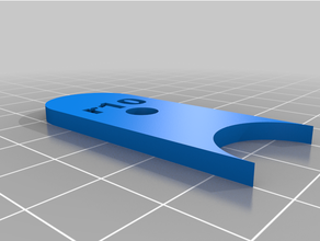 raio metro mão Ferramentas útil medida medição dispositivo ferramenta 3d print model - Mito3D
