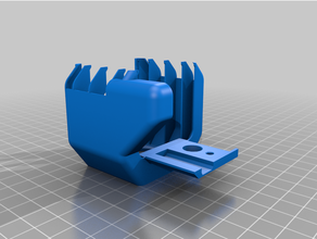 prusa mk3s+ extruder cooling inkl fscover m10 pneumatik mountstl 3d print model - Mito3D