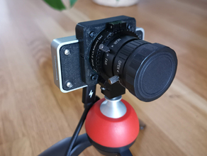 rpi Kreislauf Fall Mantel hd Kamera Modul Himbeere pi 3d print model - Mito3D