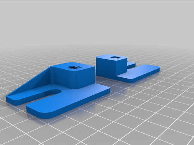 antiwobble anet a8 mods parts upgrade 3D print model - Mito3D