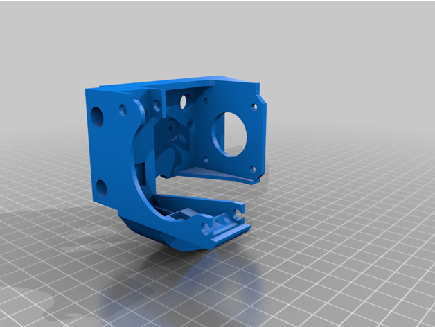 ender 3 sanbrother bmg estrusore personalizzato montare clone 3D print model - Mito3D