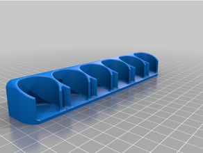 ecig vape 25mm líquido estante soporte organizador 3d print model - Mito3D