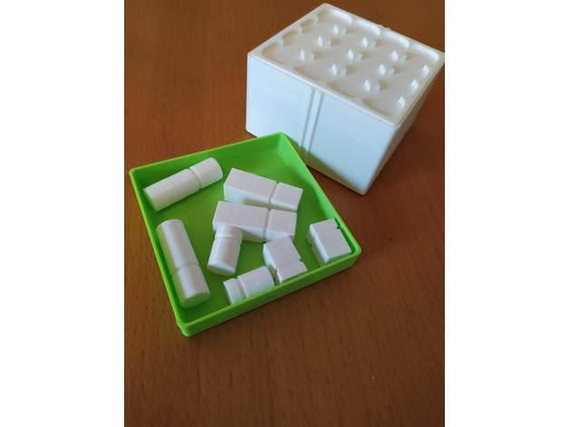 pylos gioco jeu soci tavolo scatola 3D print model - Mito3D