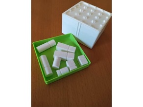 quarto pylos game jeu soci boardgame box 3d print model - Mito3D