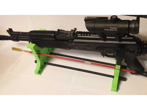 rifle estante soporte pistola 3d print model - Mito3D