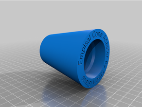 tejido punto cono devanadera adaptador maestro empisal lana 3d print model - Mito3D