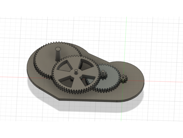vites kutusu 130 1 dc motor DC motoru dişli 3D print model - Mito3D